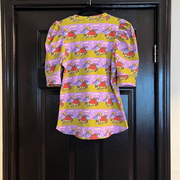 NWT Nooworks Jammin Puff Top size M - Picture 5 of 5